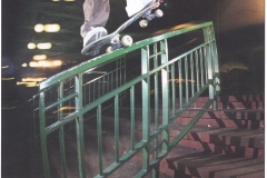 7 Nosegrind tail grab