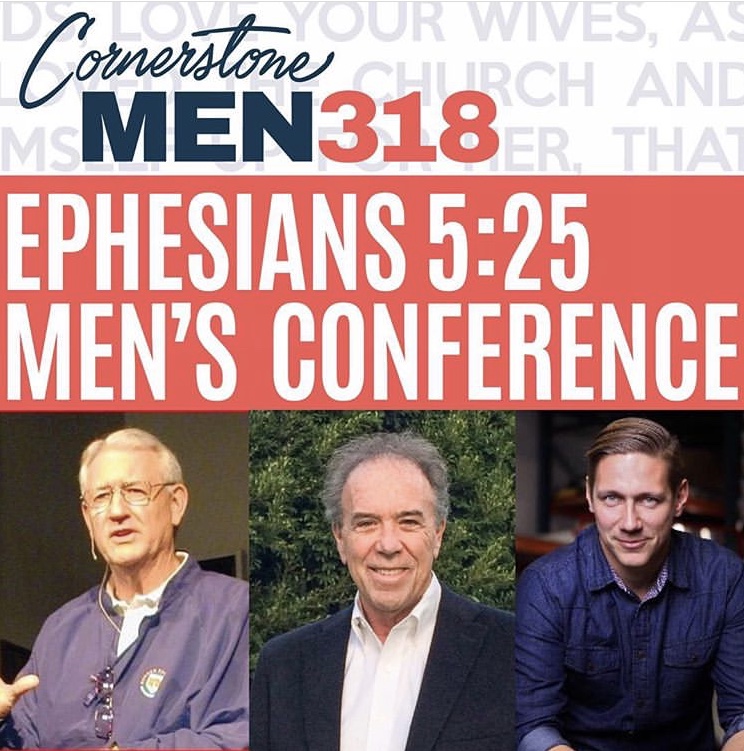 Mens Cornerstone Conference.